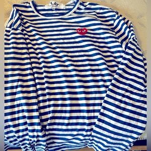 comme des garcons stripe shirt XXL 2XL